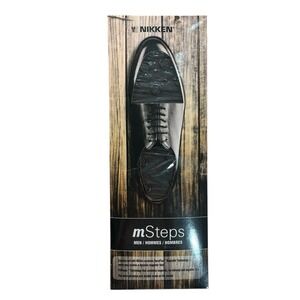 Nikken mSteps Men Dress and Everyday Shoe Insoles #20214 Size Large 7-11 NEW